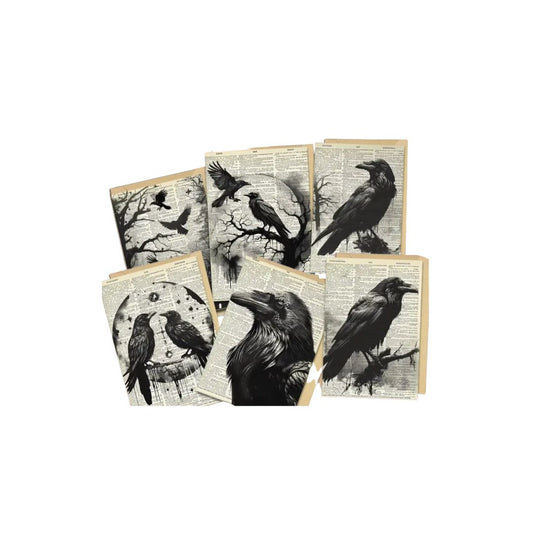Raven Greeting Card