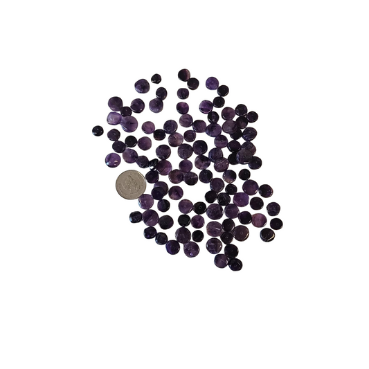 Irregular Flat Amethyst Bead