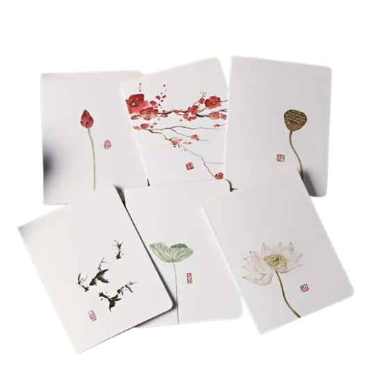 Oriental Themed Greeting Card/Envelope