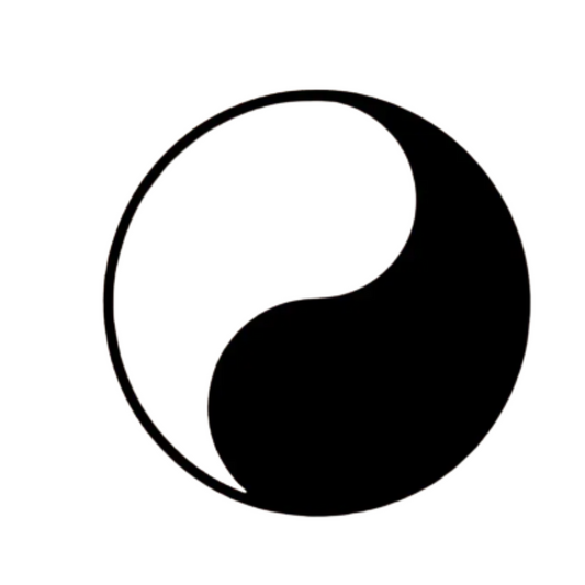Metal Yin Yang Wall Decor