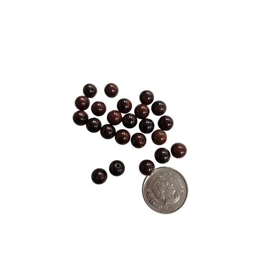 8mm Brecciated Jasper Bead