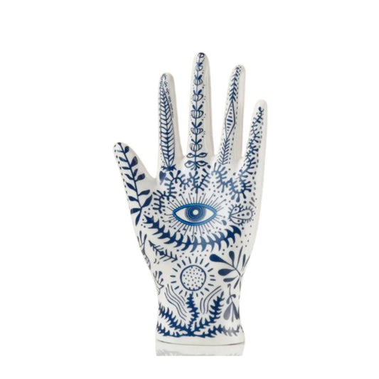 Hamsa Ceramic Ring Holder