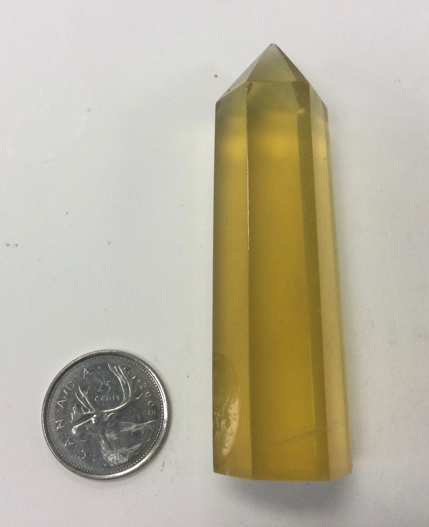 Yellow Fluorite Point