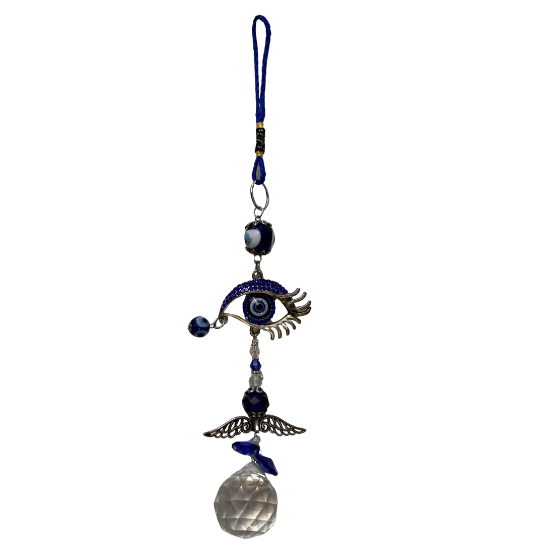 Kitschy Evil Eye Suncatcher 12"