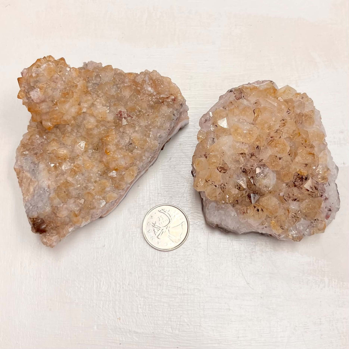 Citrine Clusters (HTA)