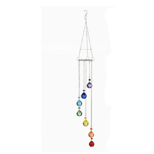 Chakra/Tree Of Life Crystal Suncatcher