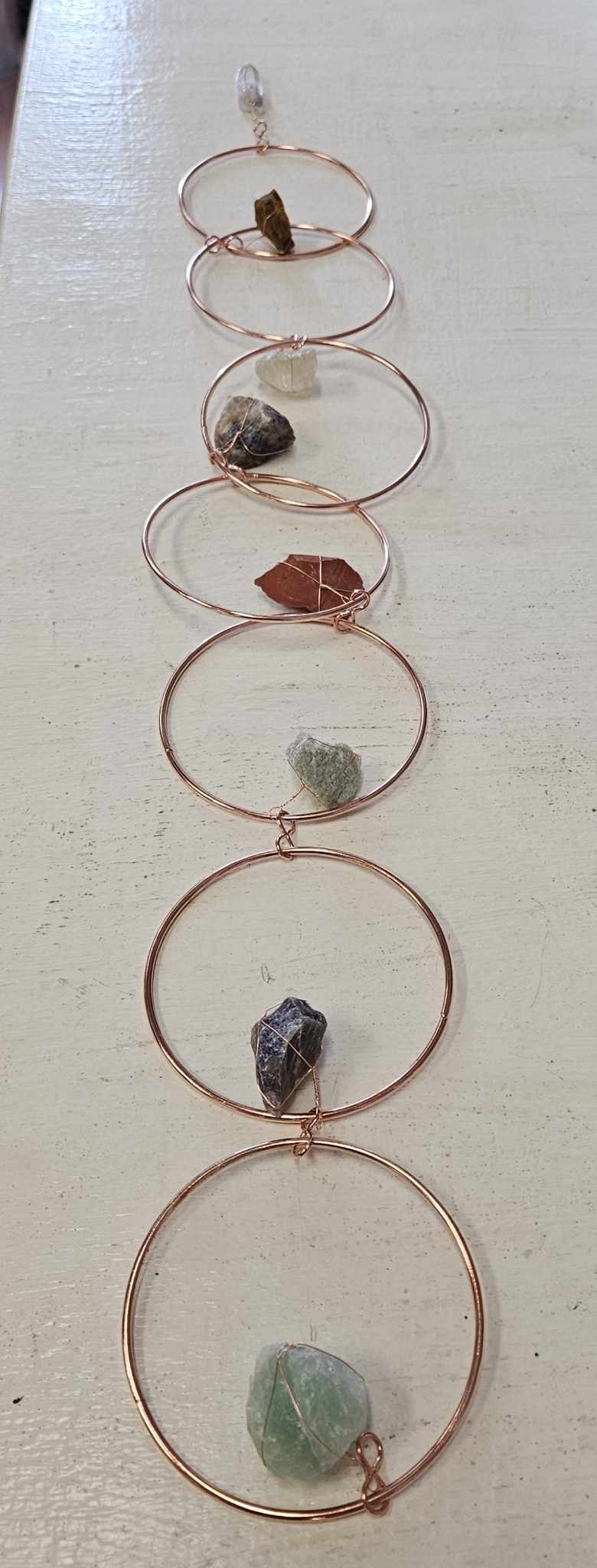 Hanging Crystal Chakra Set