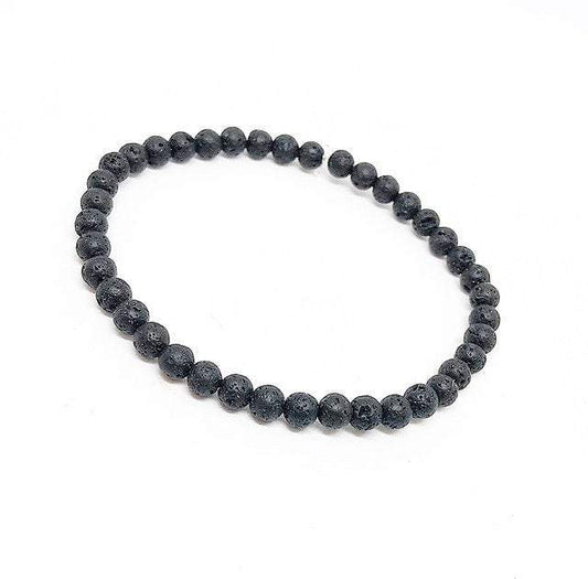 Lava 6 mm bead bracelet