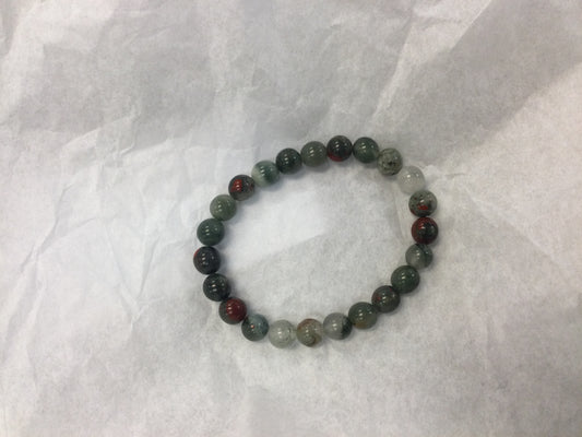 Bloodstone bracelets, 6 mm