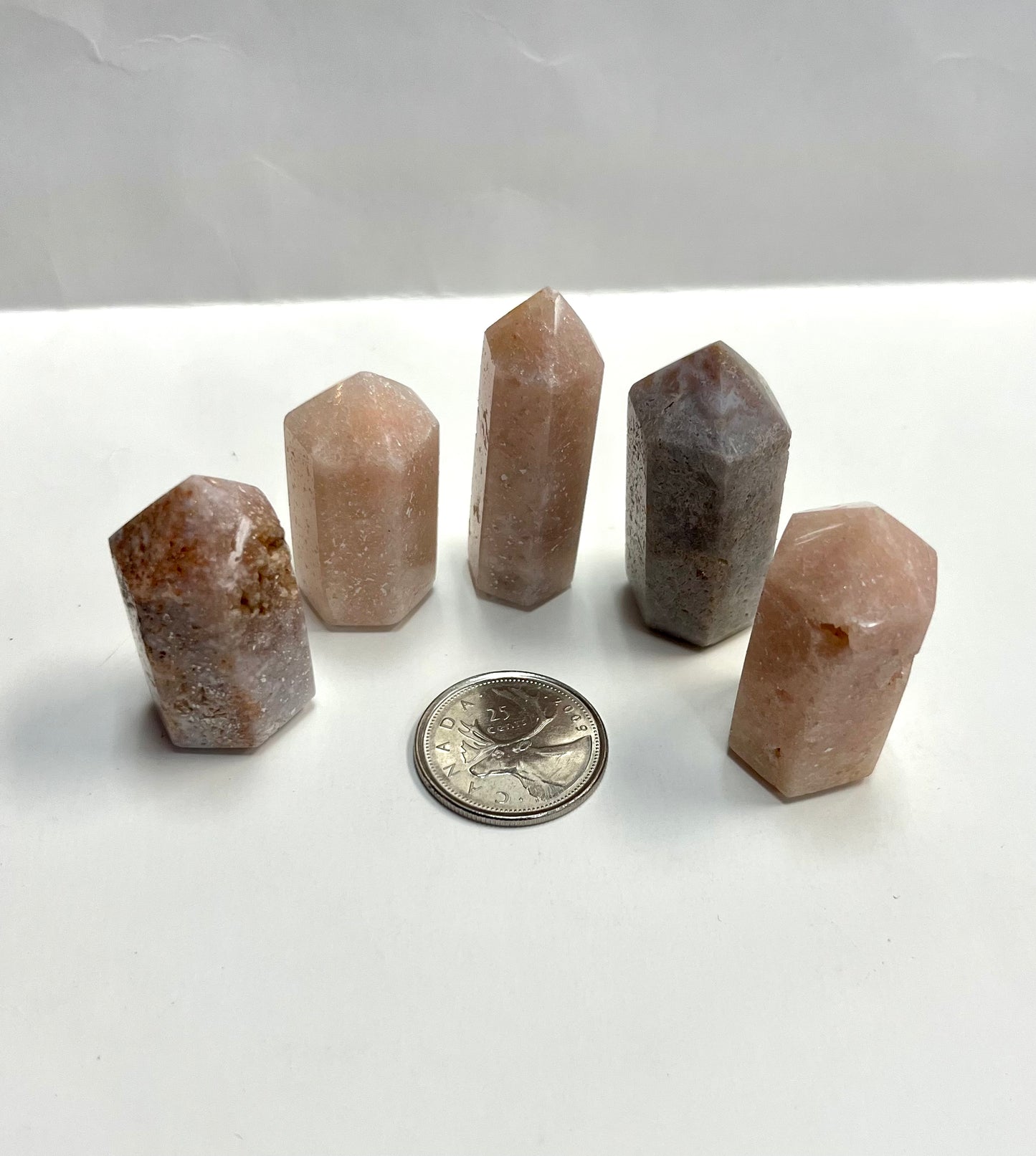 Pink Amethyst Points