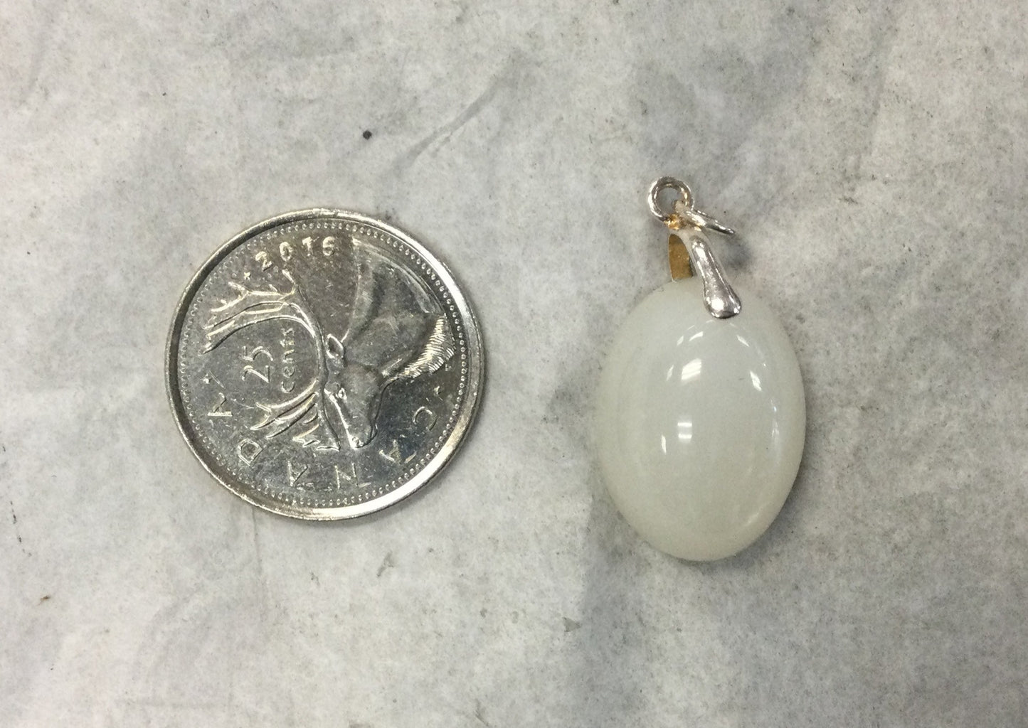 Oval Moonstone Pendant