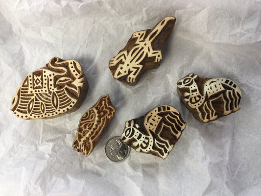 Animal Wooden Stamp