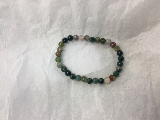 Fancy Jasper Bracelet, 6 mm