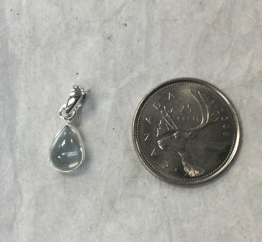 Aquamarine Small Turquoise Pendant