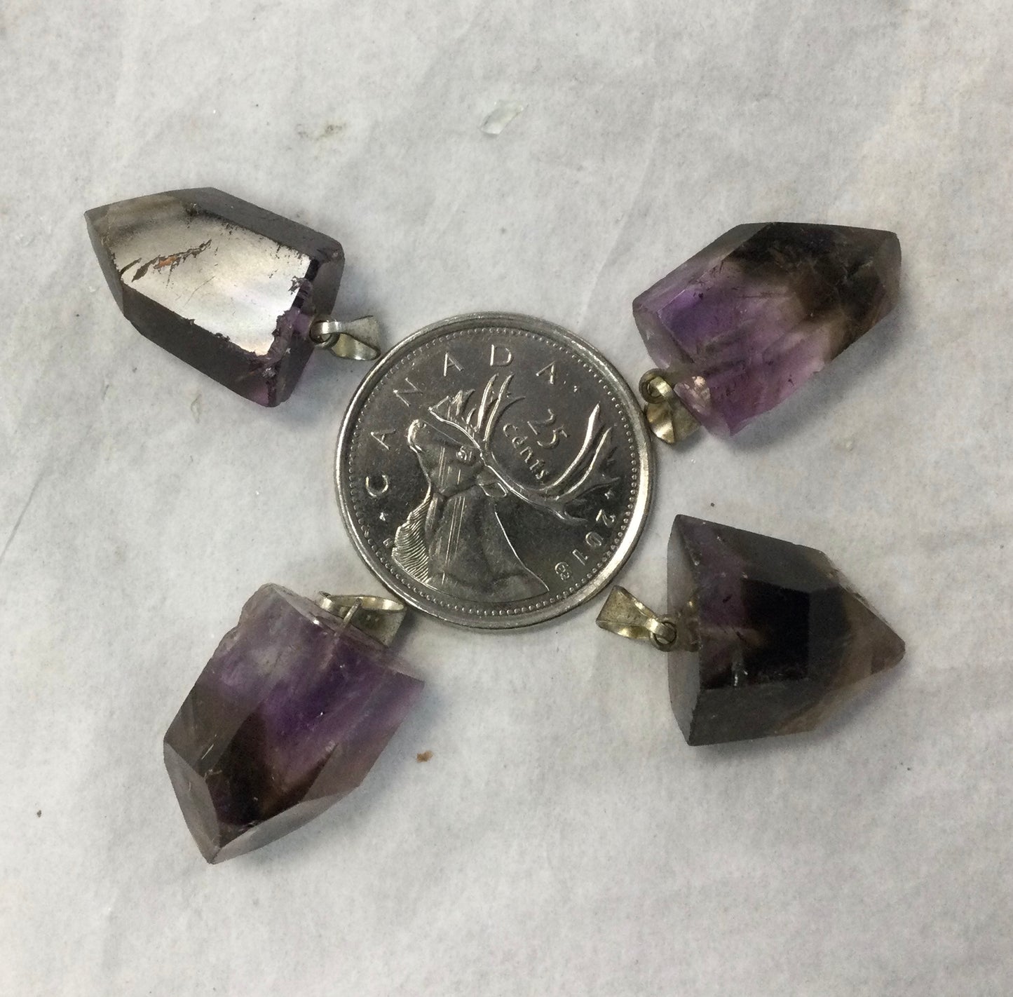 Cacoxenite Point Pendants