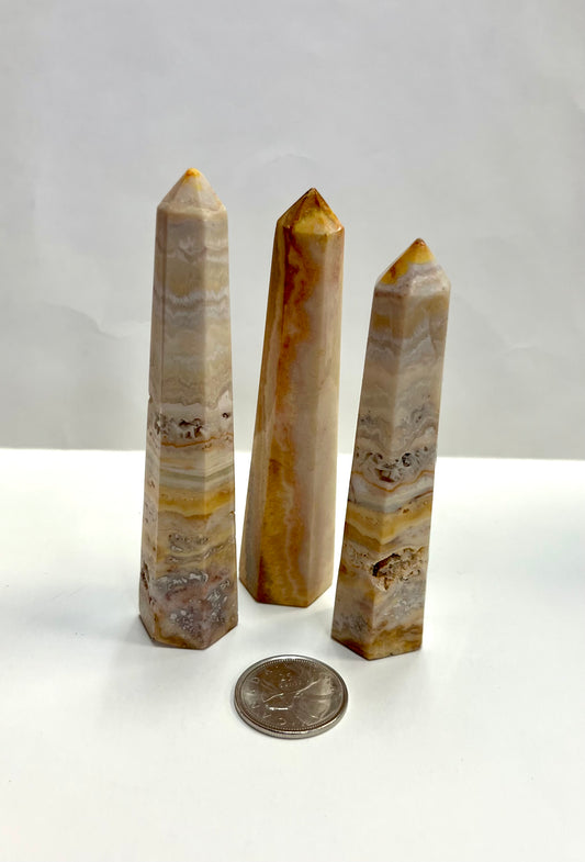 Desert Sand Jasper Points 4"