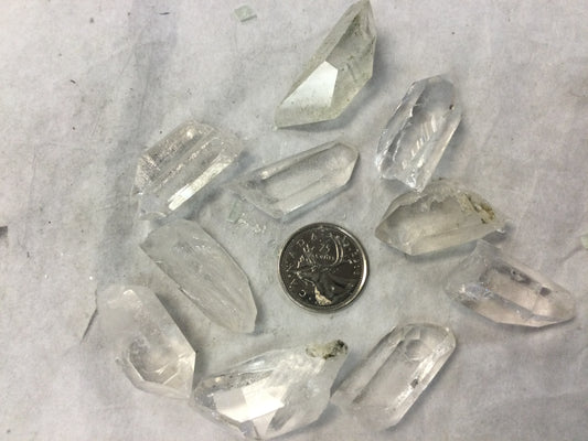 Silver Quartz Points