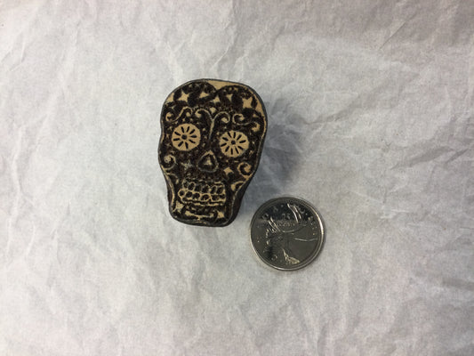 Stamp Sugar Skull 1.5 Inch