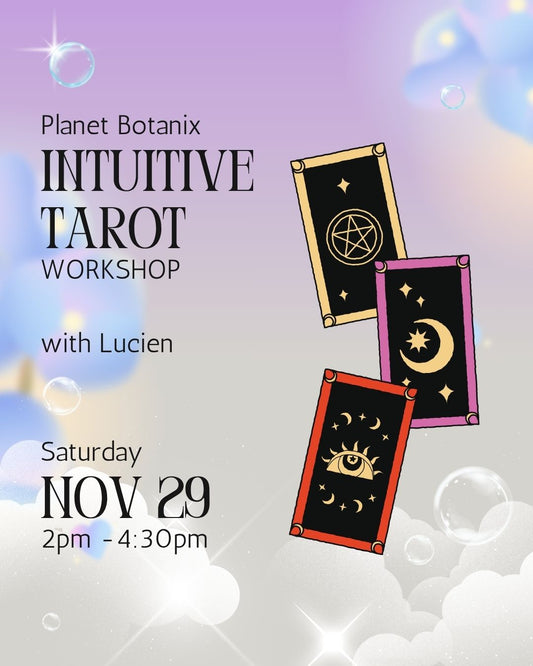 Intuitive Tarot Workshop  | Nov. 29 | 2pm - 4:30pm