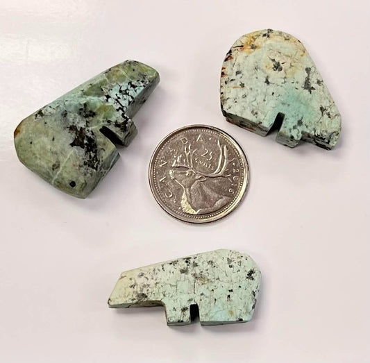 Turquoise Zuni Bears (Nambia)