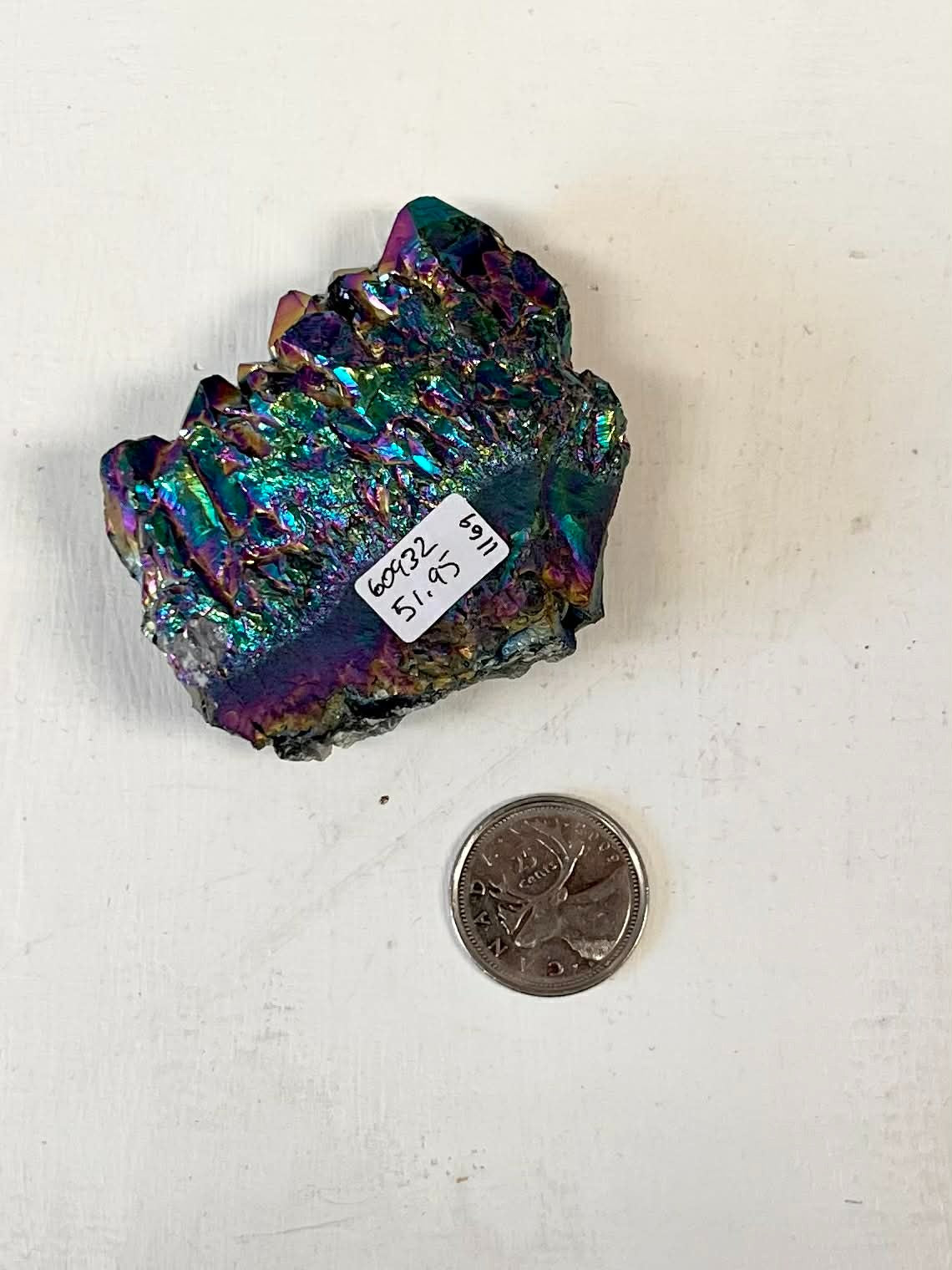 Small Titanium Quartz Clusters <150g