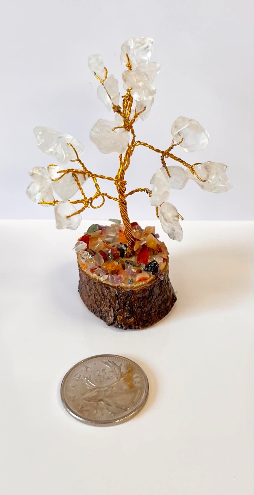 3" Gemstone Trees