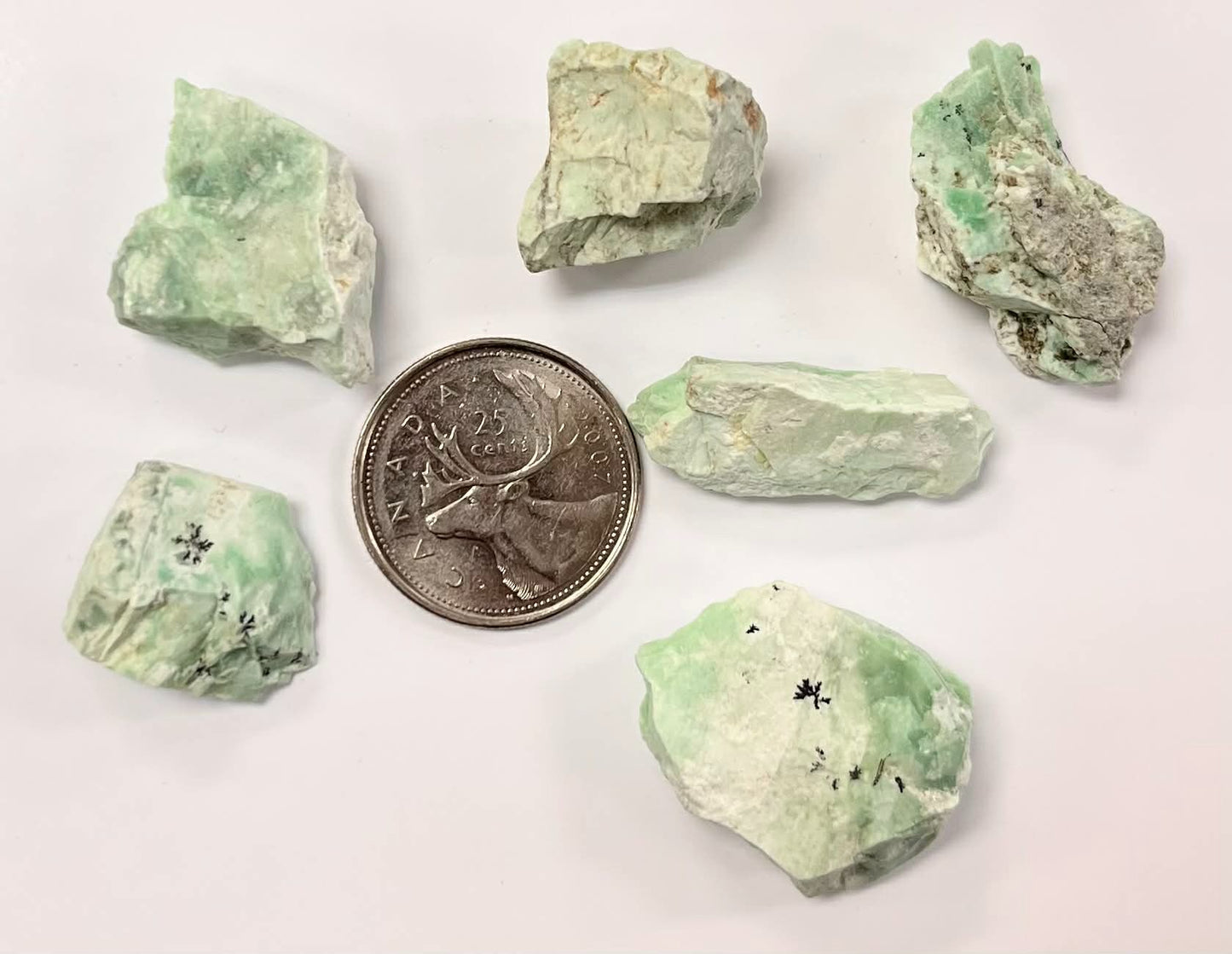 Rough Green Chrysoprase
