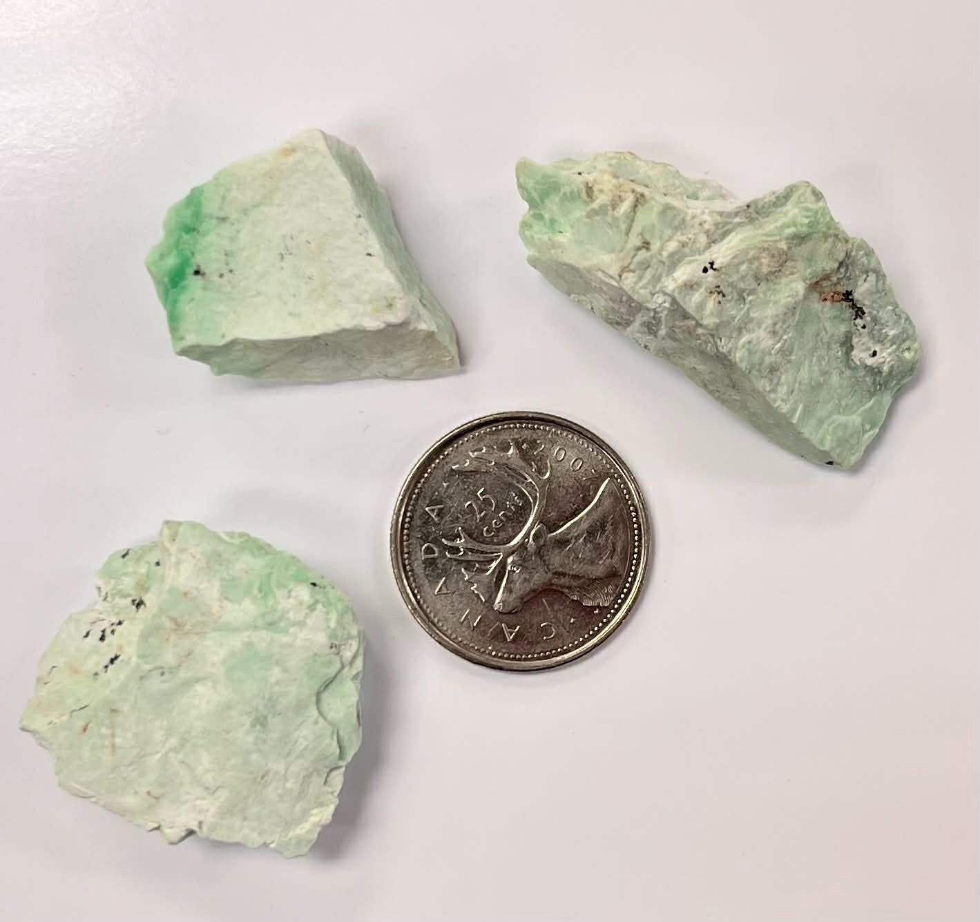 Rough Green Chrysoprase