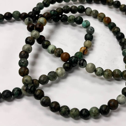 African Turquoise Bracelet - 6mm