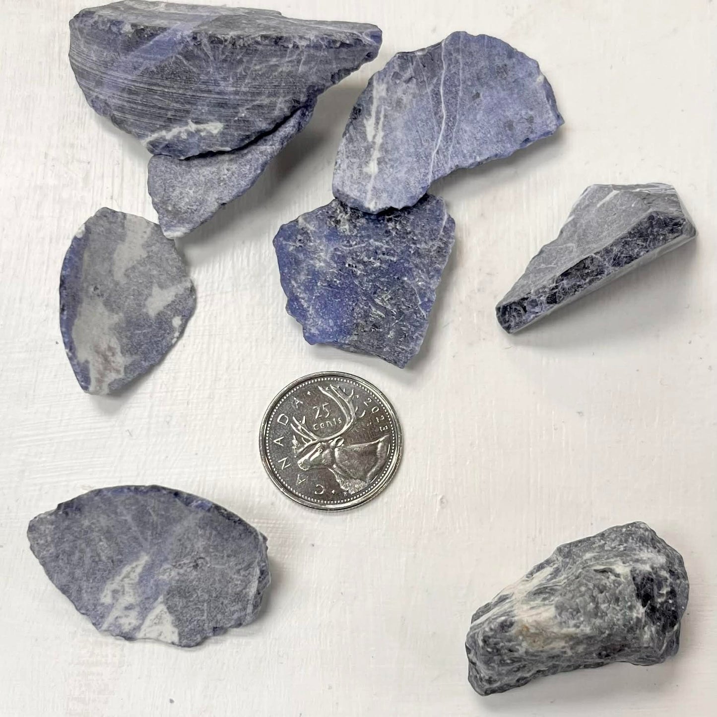 Rough Sodalite Chunks