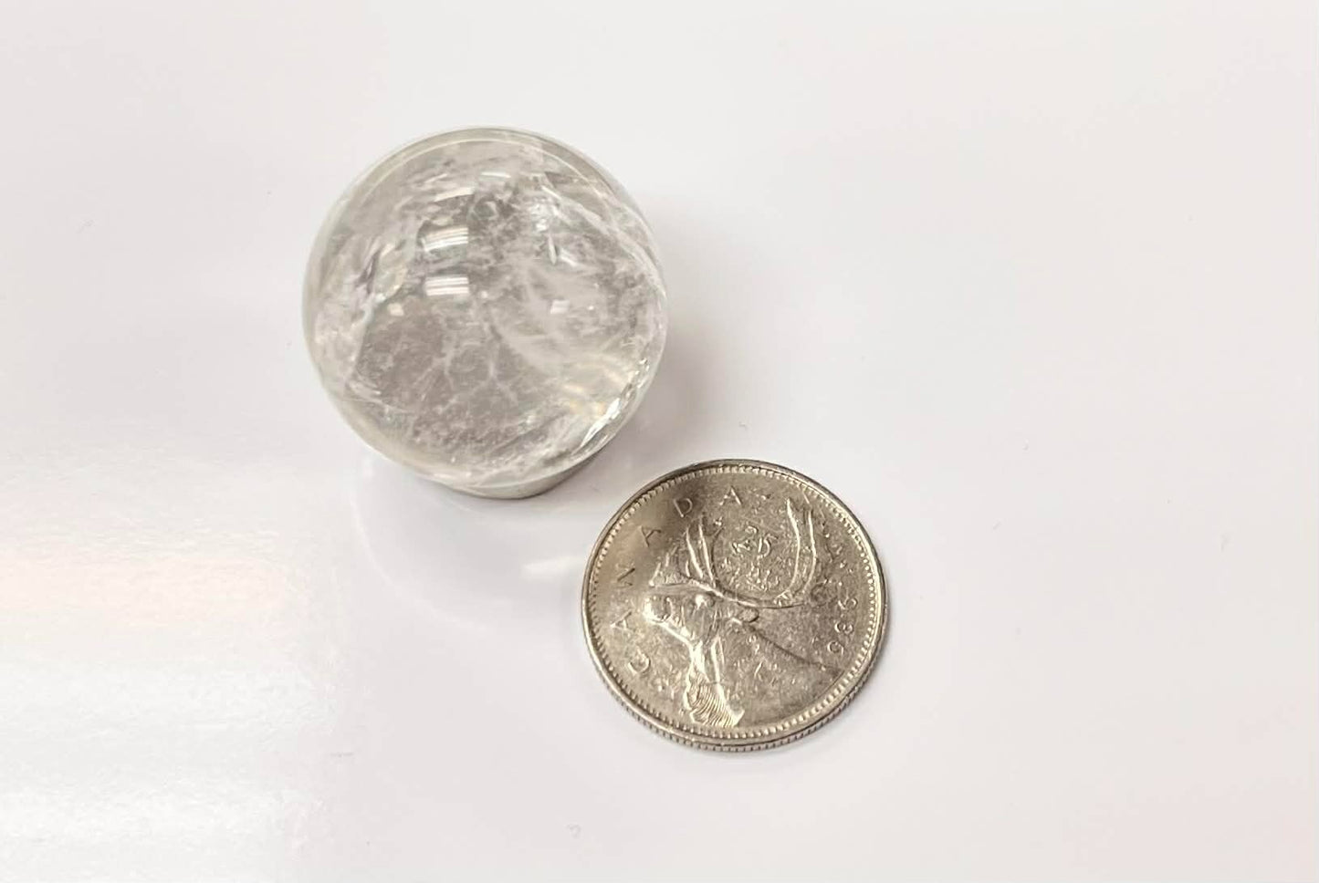 Small Clear Quartz Spheres
