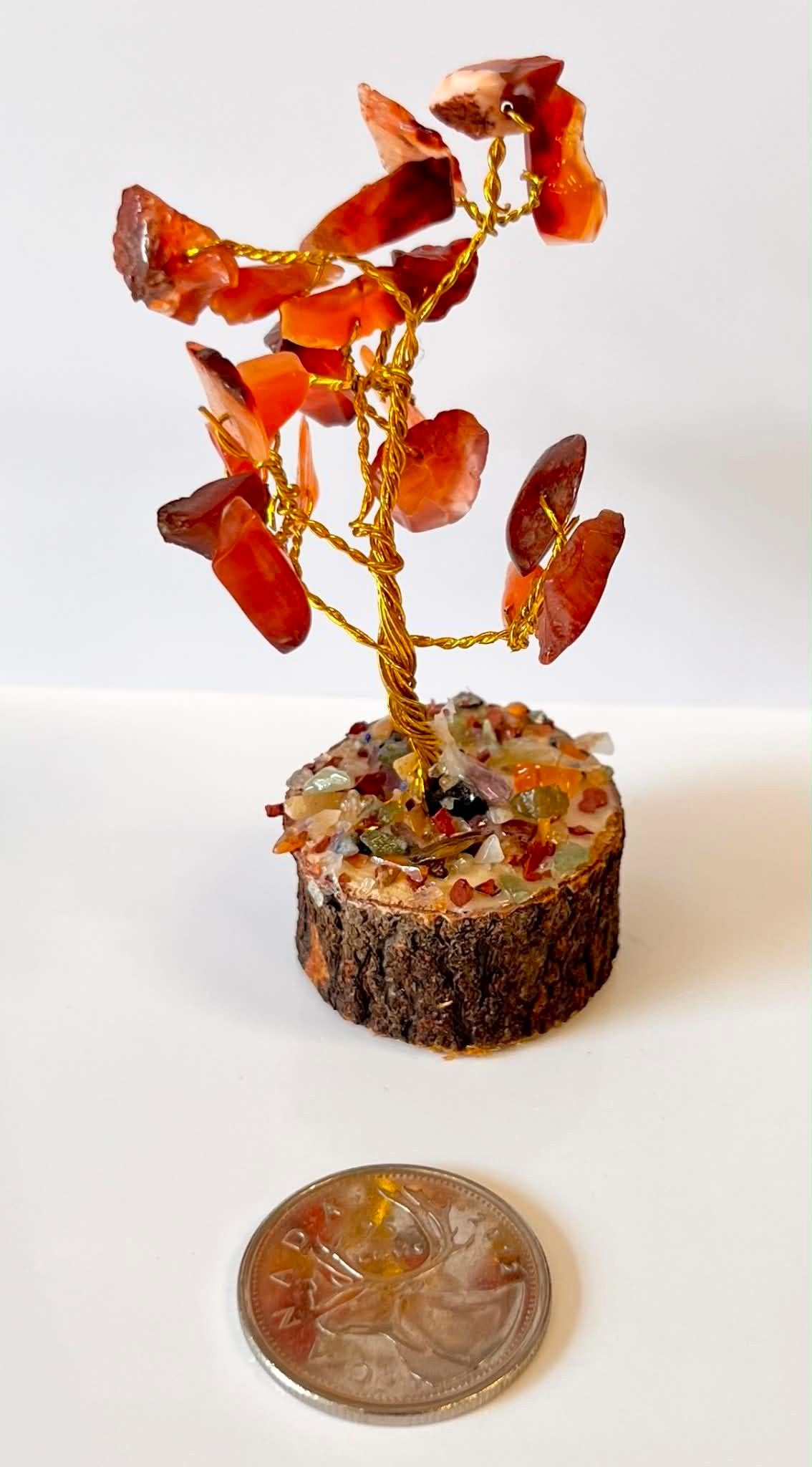 3" Gemstone Trees