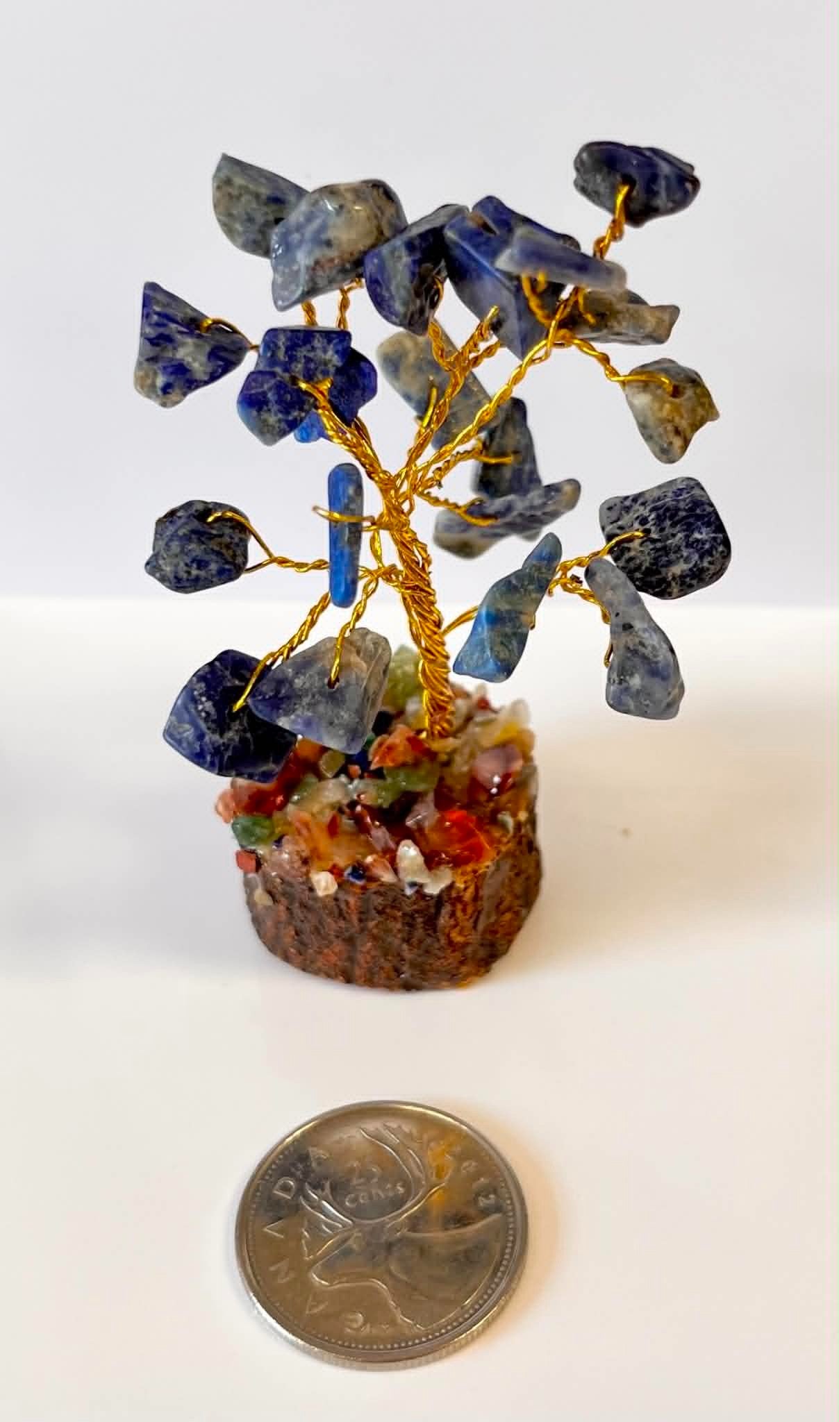 3" Gemstone Trees