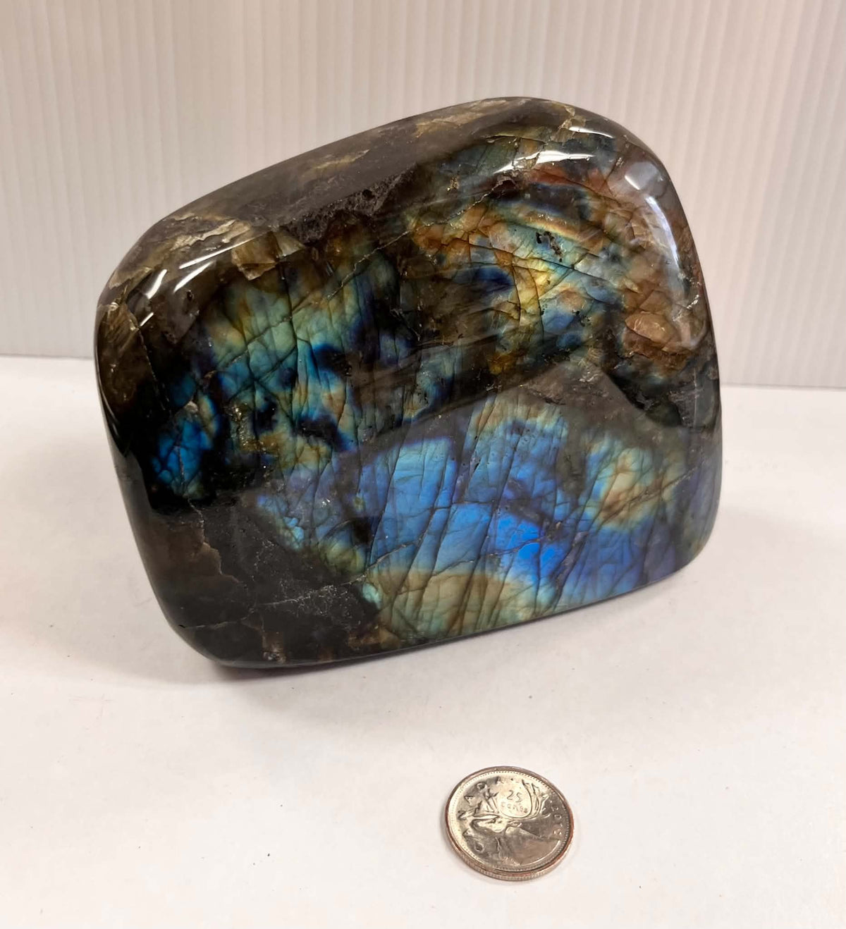 Self-Standing Polished Labradorite 1432g