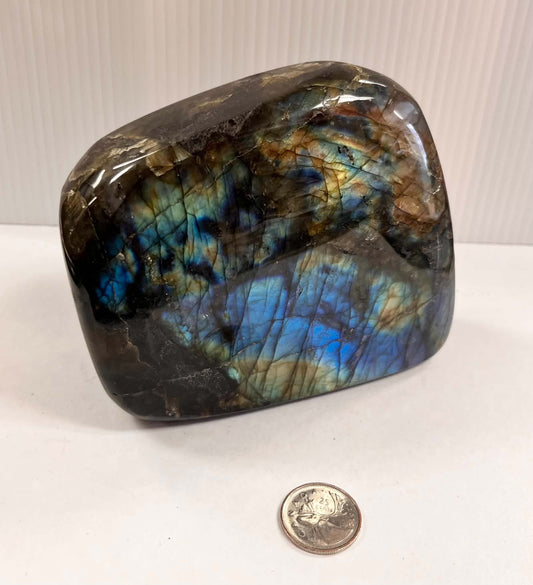 Self-Standing Polished Labradorite 1432g