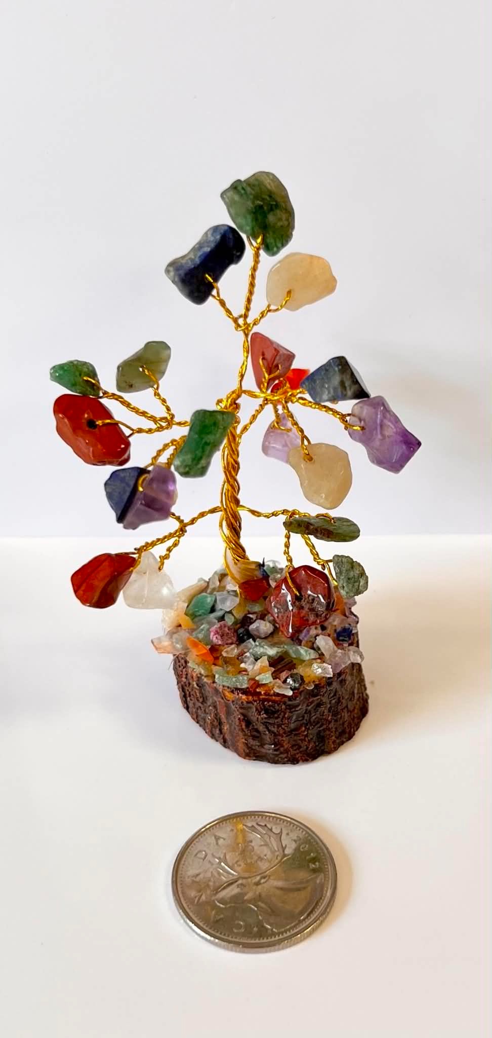 3" Gemstone Trees