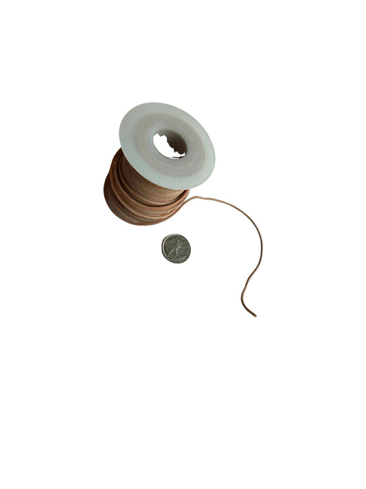 Tan-Coloured Leather Cord