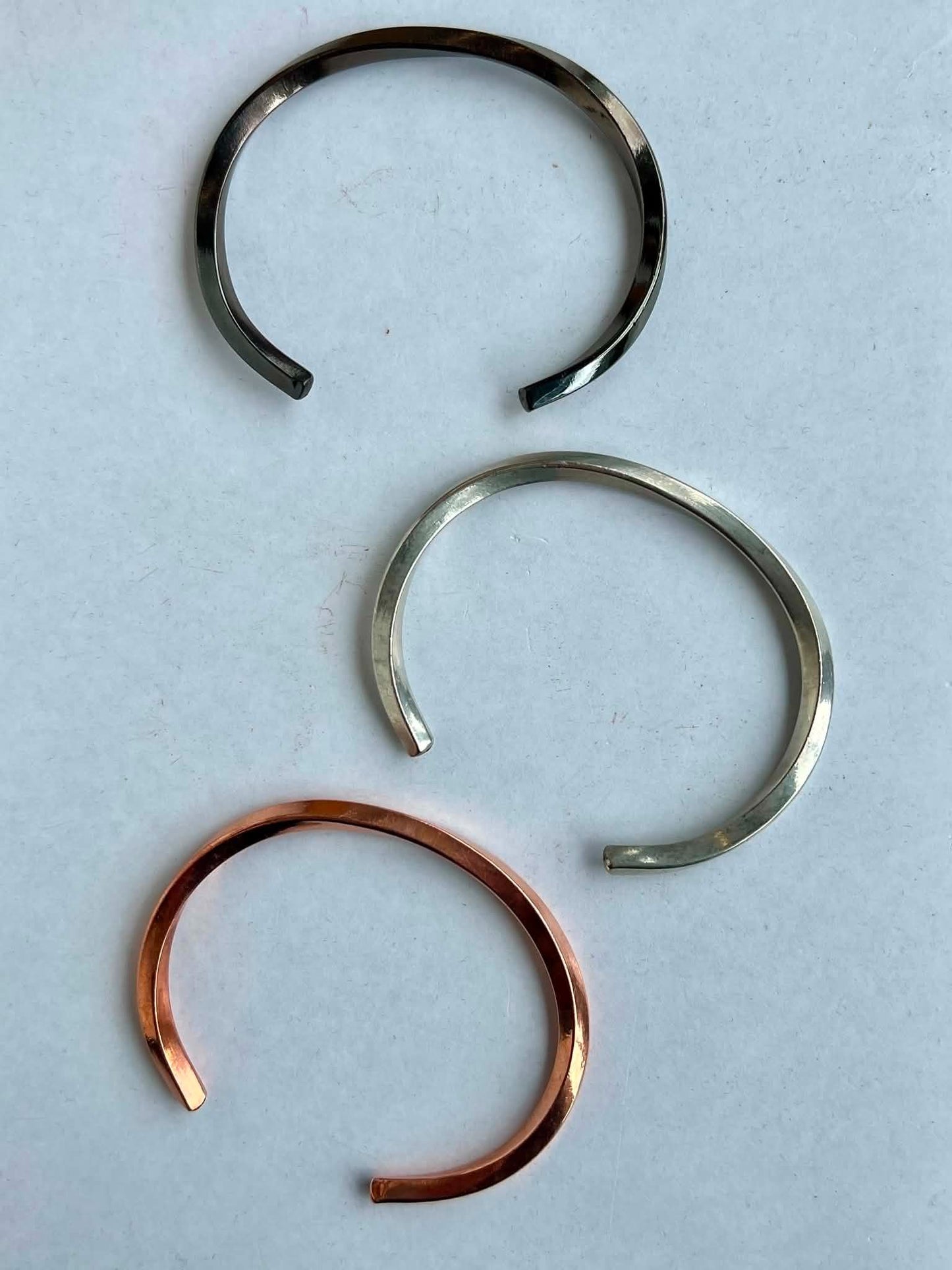 Metal Tone Copper Twist Bracelets