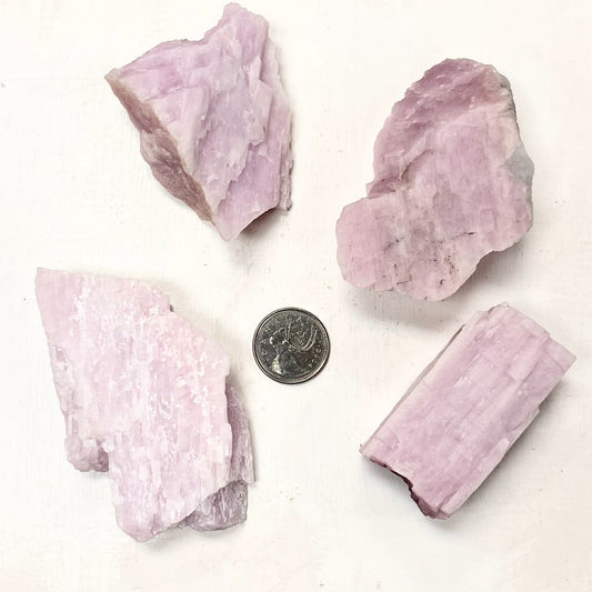 Rough Pink Kunzite - Large