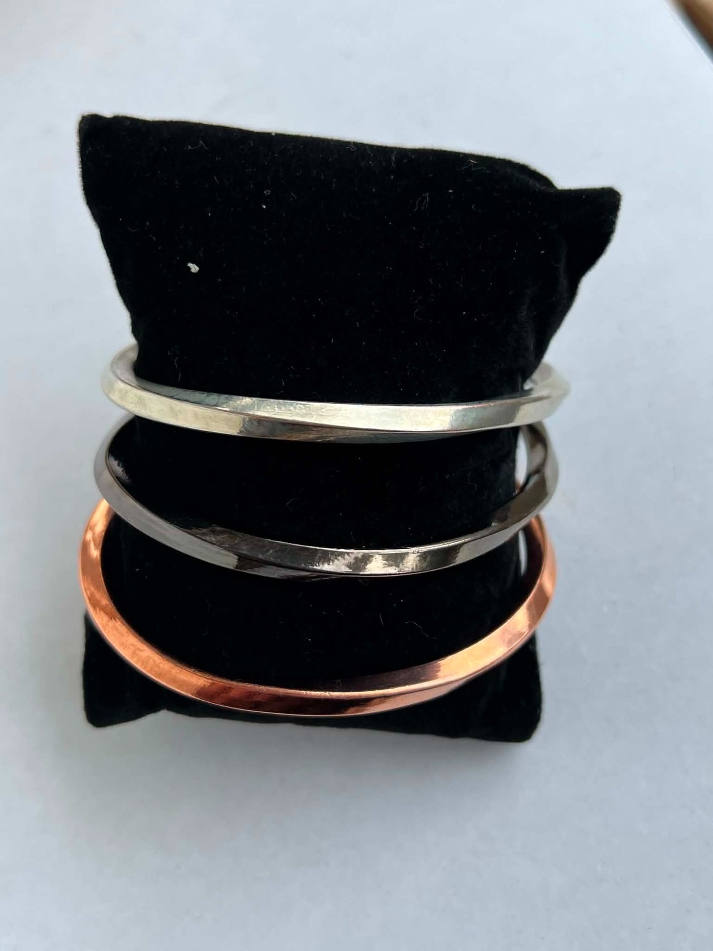 Metal Tone Copper Twist Bracelets