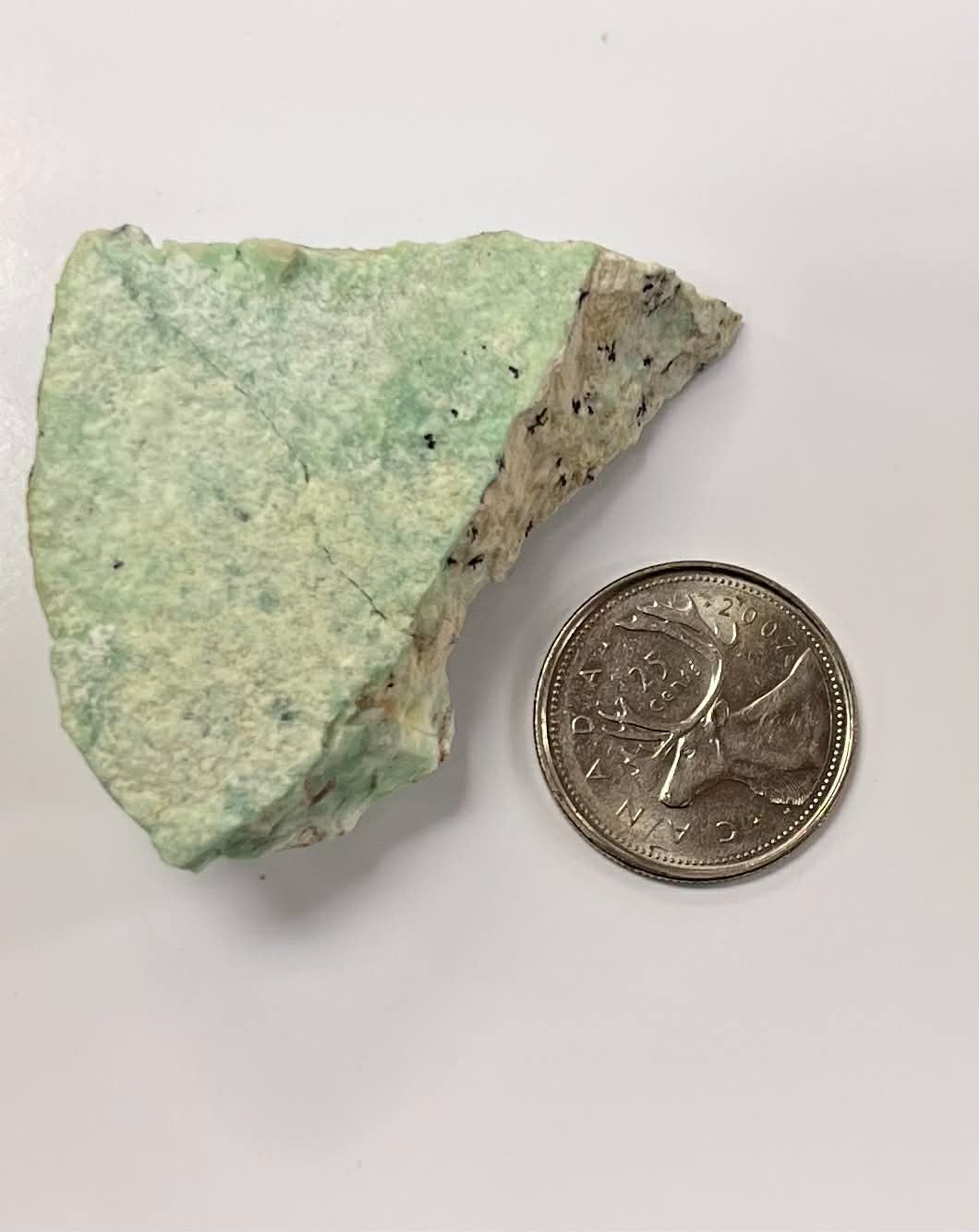 Rough Green Chrysoprase