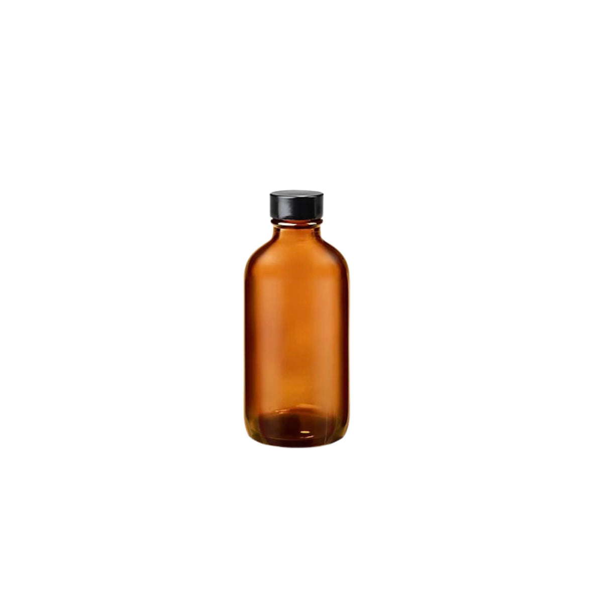 Amber Bottle Screw On Cap