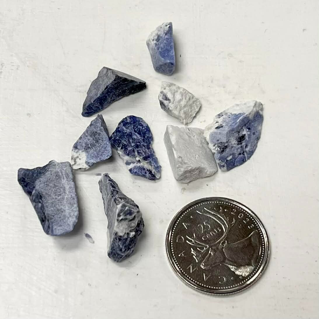 Rough Sodalite Chunks