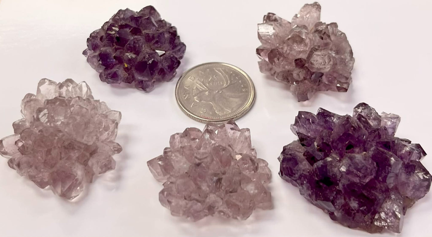 Amethyst "Rosettes"
