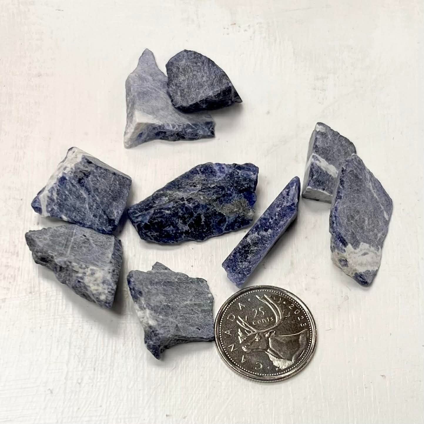 Rough Sodalite Chunks