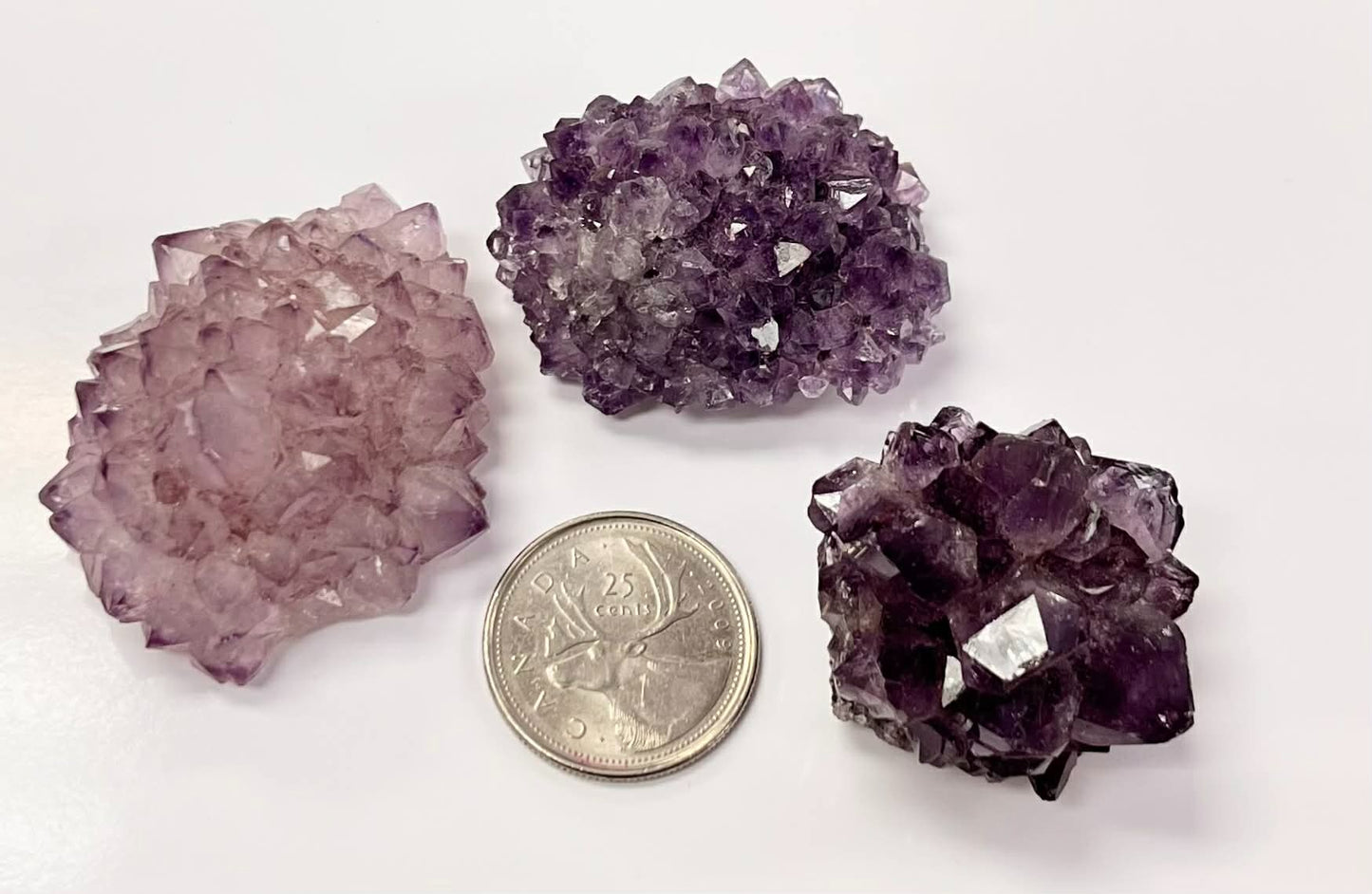 Amethyst "Rosettes"