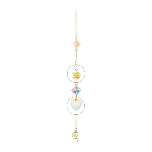 Suncatcher, Golden With Fairy At Bottom