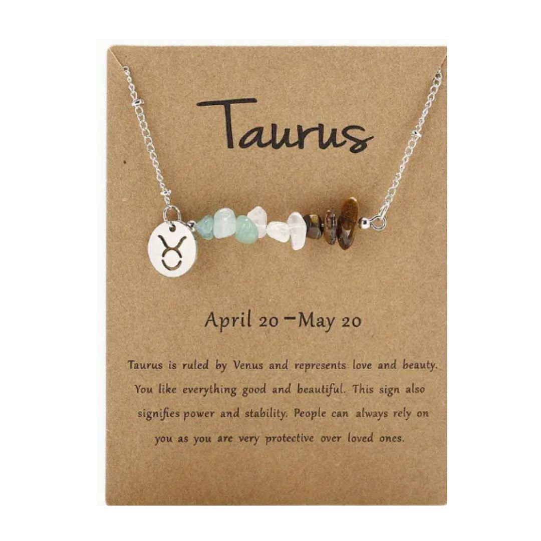 Zodiac Sign Pendant Necklace