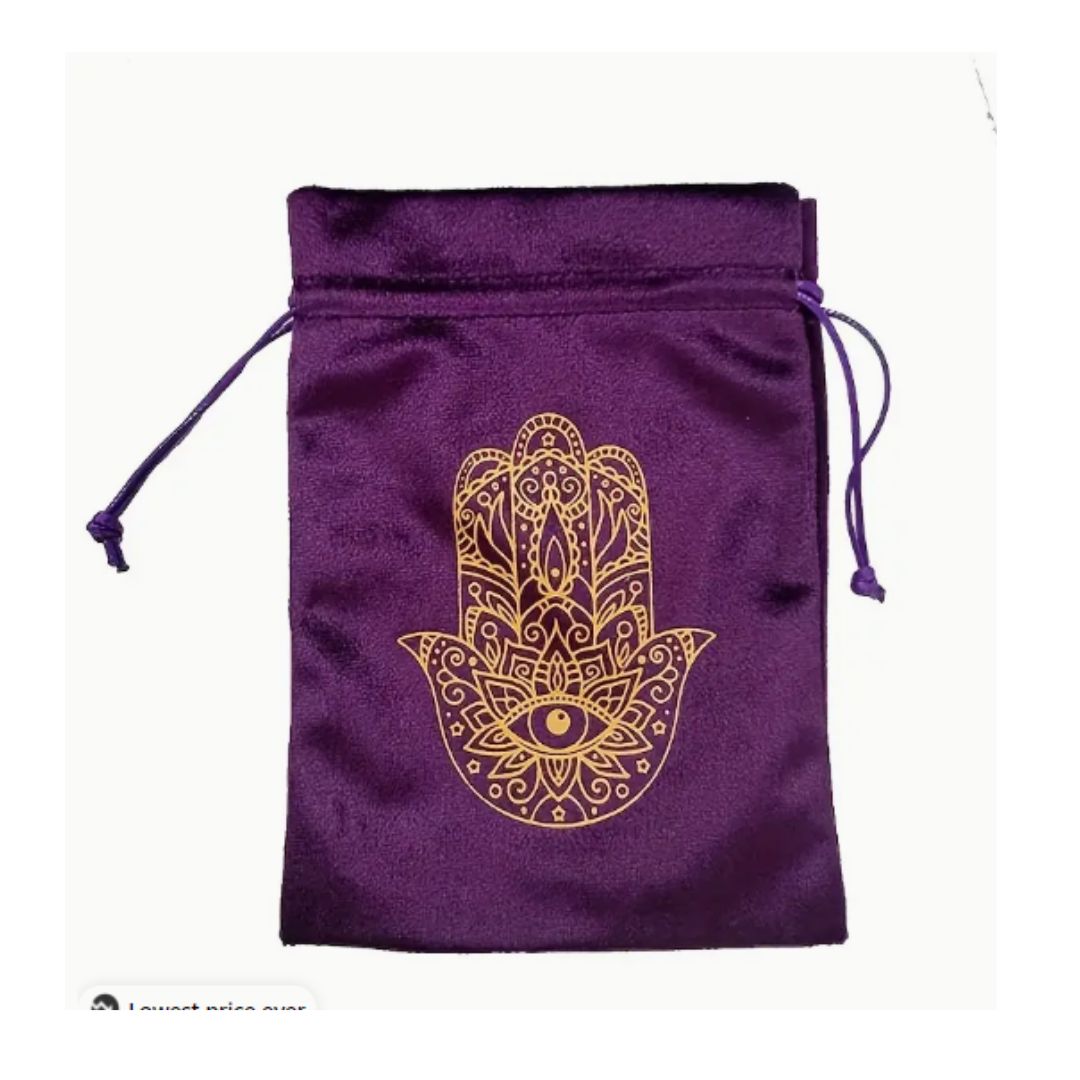 Purple Velvet Tarot Storage Bag