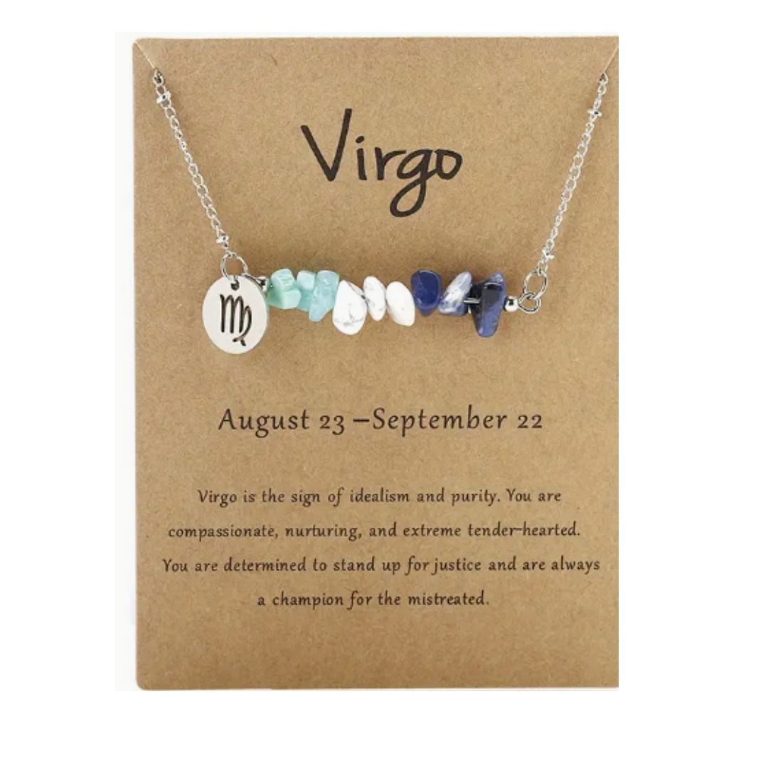 Zodiac Sign Pendant Necklace